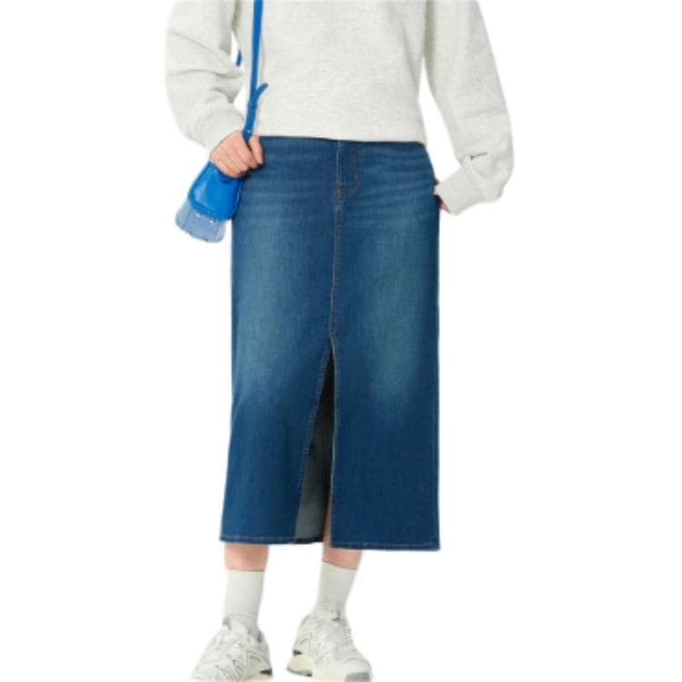 Levis Long Skirt Blue