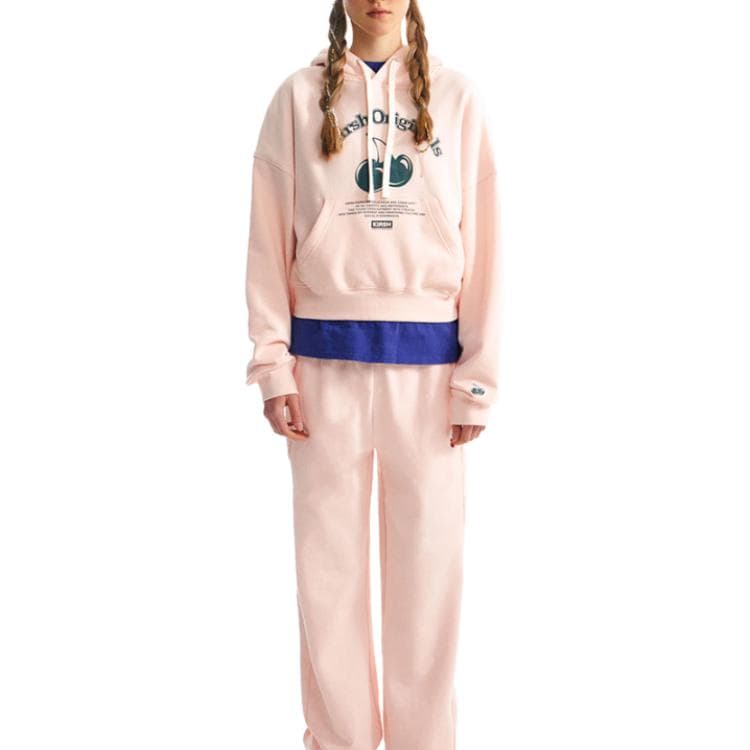 Kirsh FW23 Knitted Sweatpants Pink