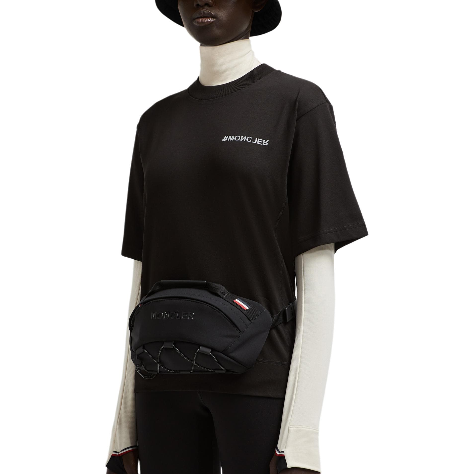 Moncler Grenoble Logo Embroidered Crewneck T-Shirt