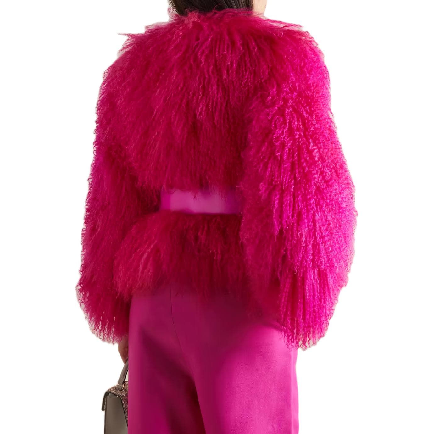 Valentino Furs Pink Crew Neck Moderate