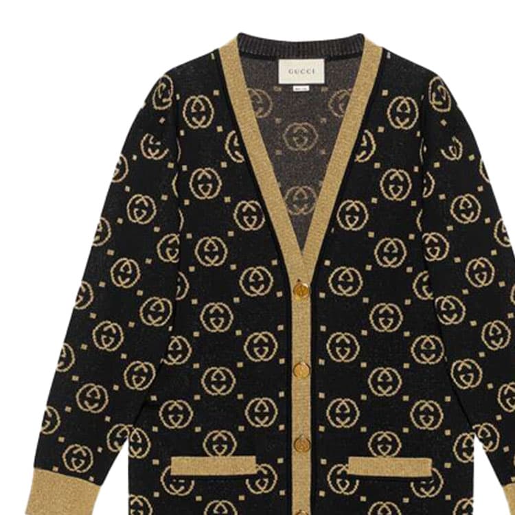 GUCCI Knitwear Black Vneck Moderate