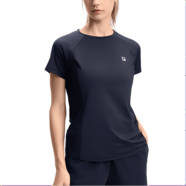 FILA Raglan Sleeve T Shirt Royal Blue