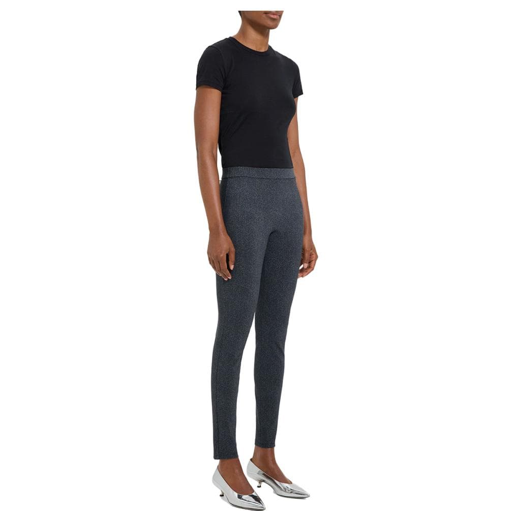 THEORY Leggings Charcoal Black
