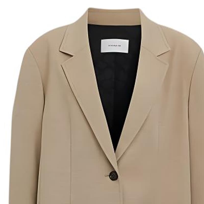 COACH SS24 Business Suit Coat Green Tea Brown
