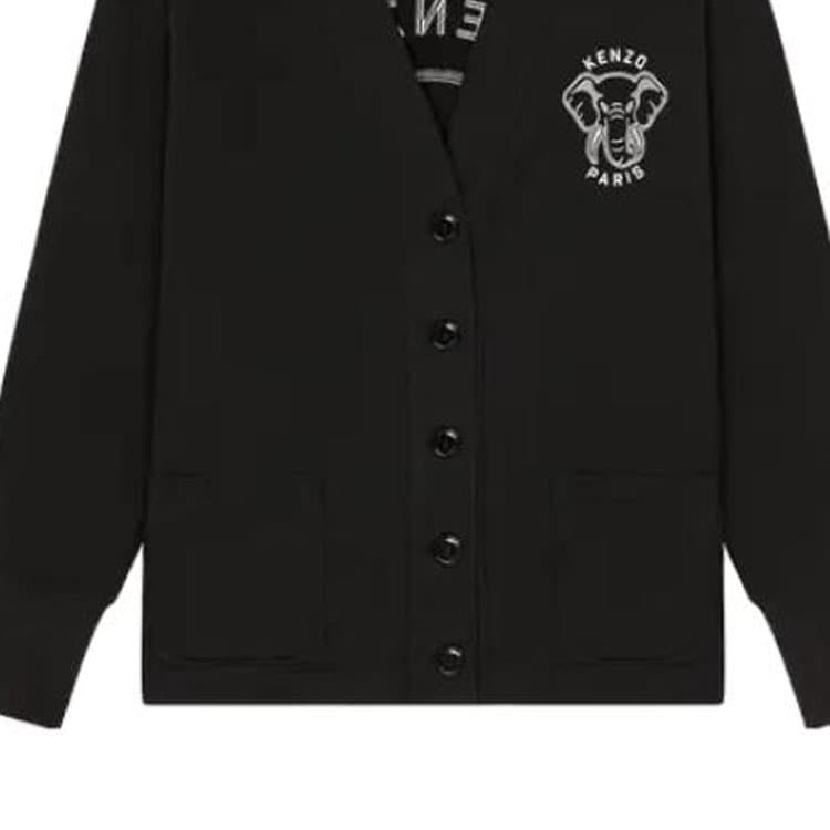 【Previous Season】Varsity Jungle cotton cardigan
