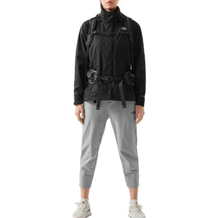 THE NORTH FACE Urban Exploration Waterproof Windproof Windbreaker Jacket Black