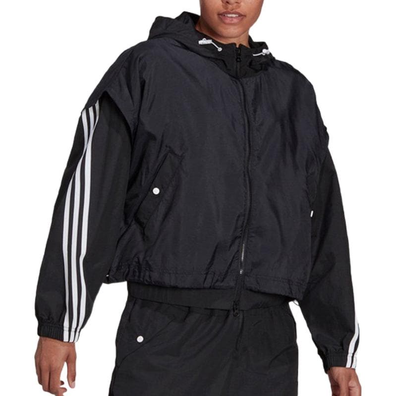 Adidas Jackets Black Hooded Moderate Other