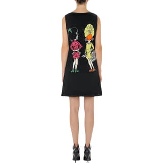MOSCHINO Sleeveless Black Crew Neck