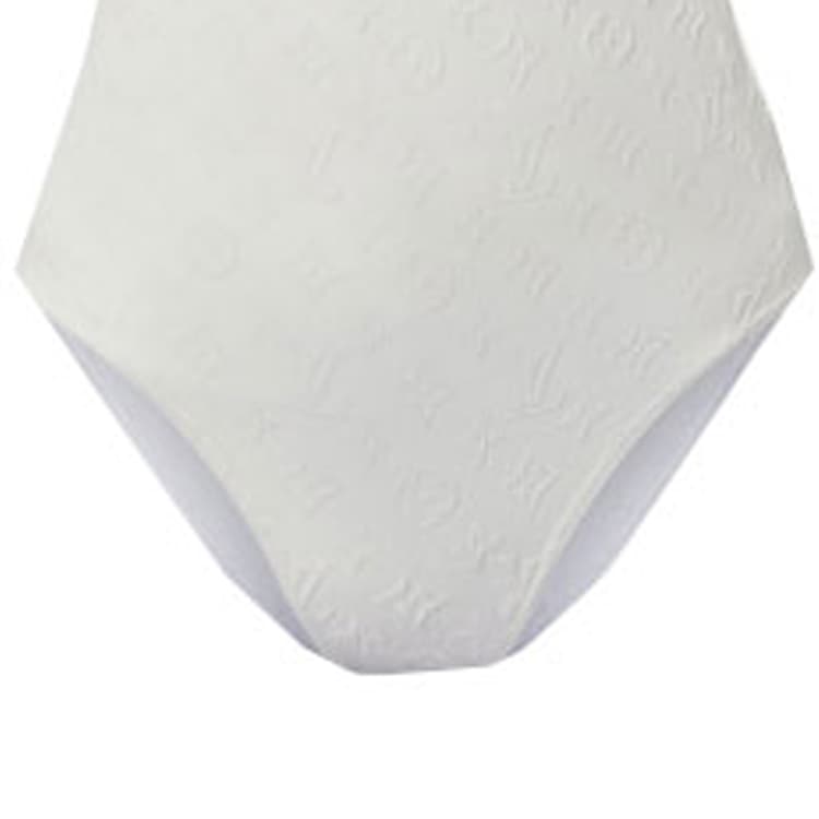 LOUIS VUITTON SS23 One piece Swimsuit White