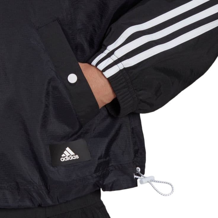 Adidas Jackets Black Hooded Moderate Other