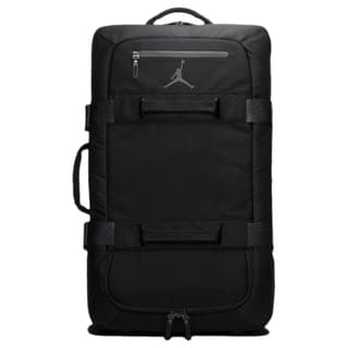 Jordan Fabric Suitcase Luggage Black