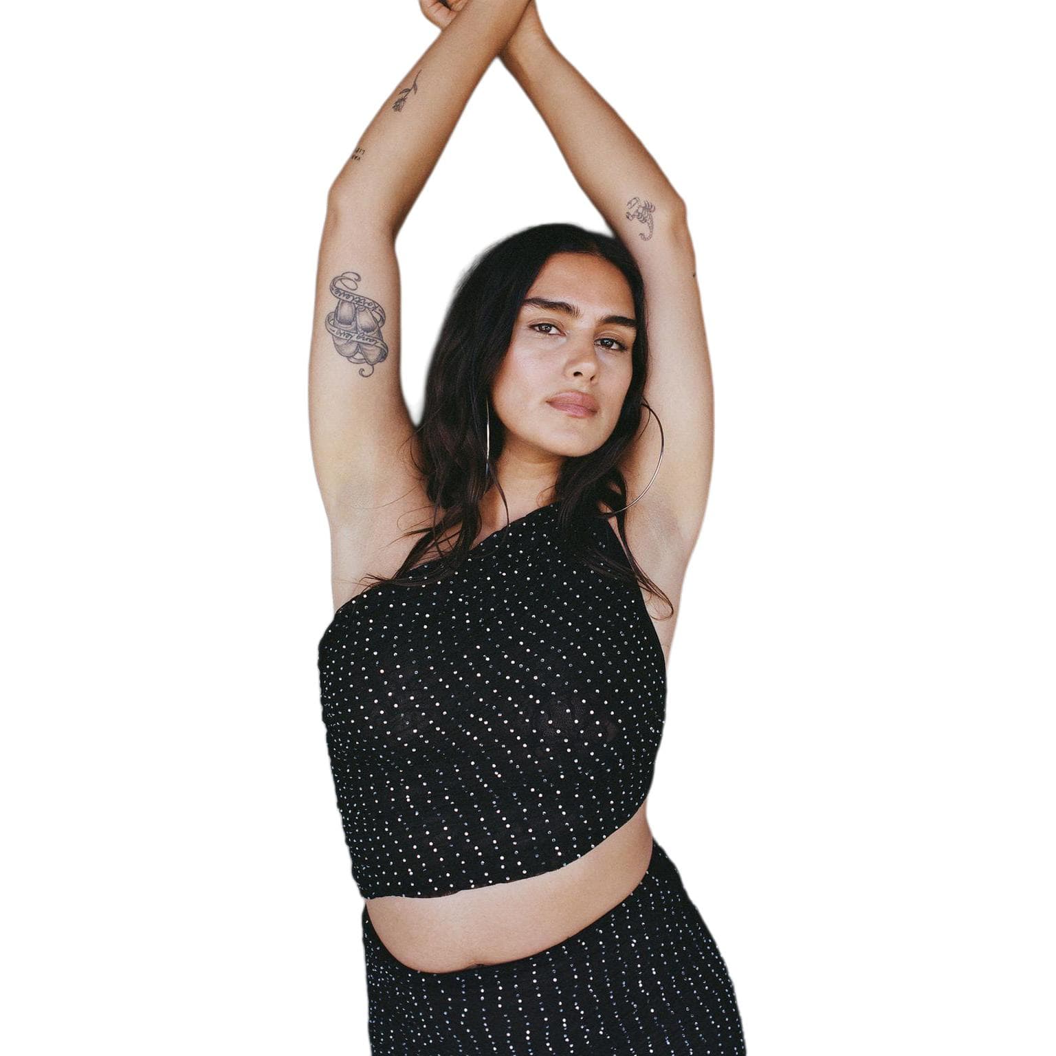 ZARA Long Skirt Black