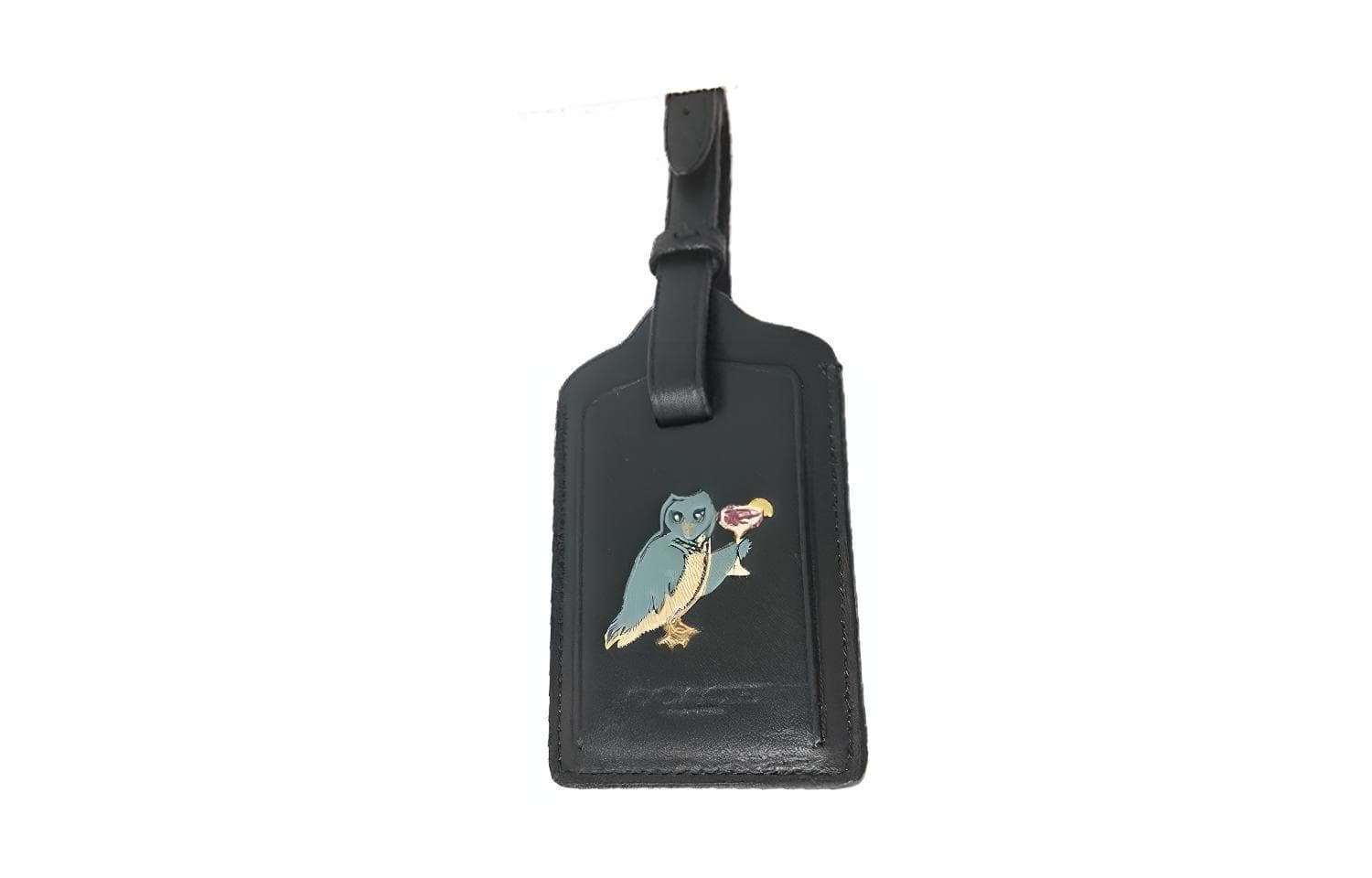 COACH Luggage Tag Bag Accessory Luggage Tag Black Black