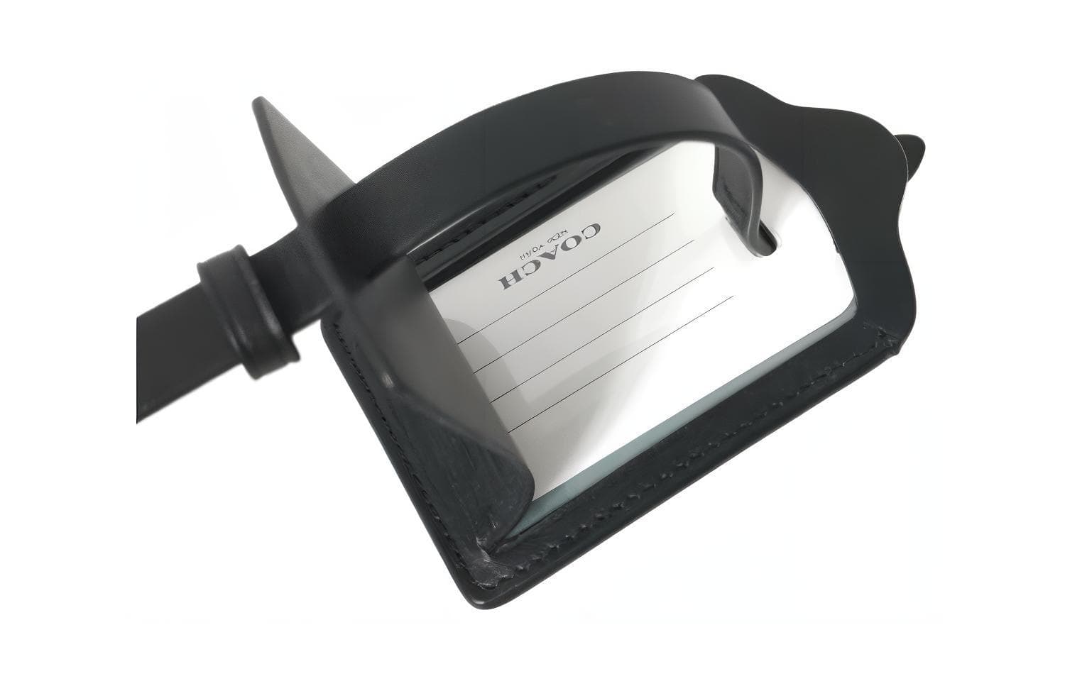 COACH Luggage Tag Bag Accessory Luggage Tag Black