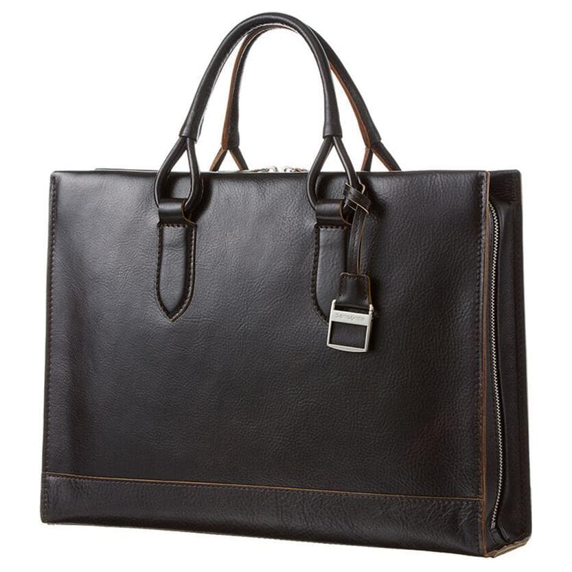 SAMSONITE Cow Portable Briefcase Medium Charcoal