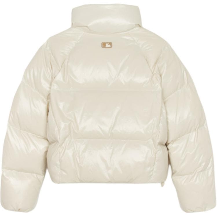 MLB RED SOX Boston Red Sox Glossy Curve Down Jacket White