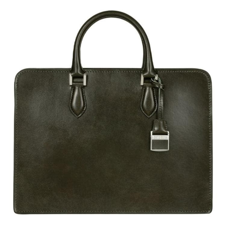 SAMSONITE Cow Portable Briefcase Small Dark Green Basic Set (Bag)