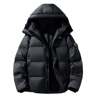 Jeep Down Jackets Hooded Moderate Down Jacket