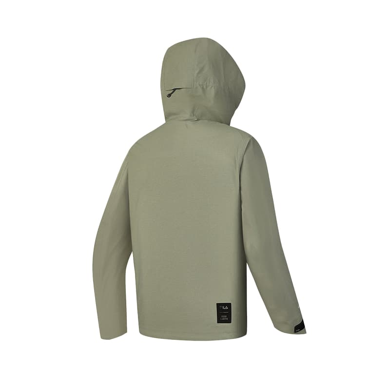 FILA Thermal Windbreaker Jacket Fir Green