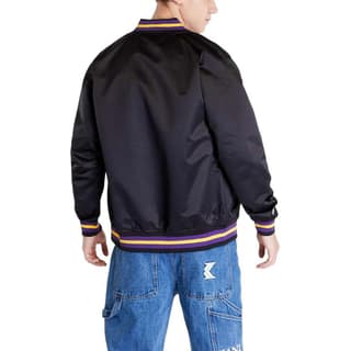 Mitchell Ness Baseball Jerseys Black Baseball Collar Moderate