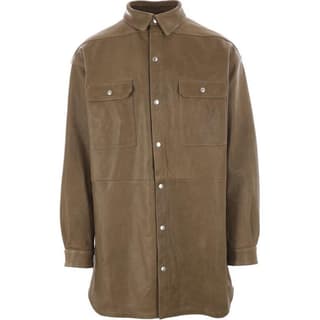 RICK OWENS Oversized PressStud Jacket