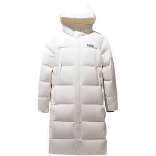 Anta Sports Life Collection Down Jackets & Ivory White