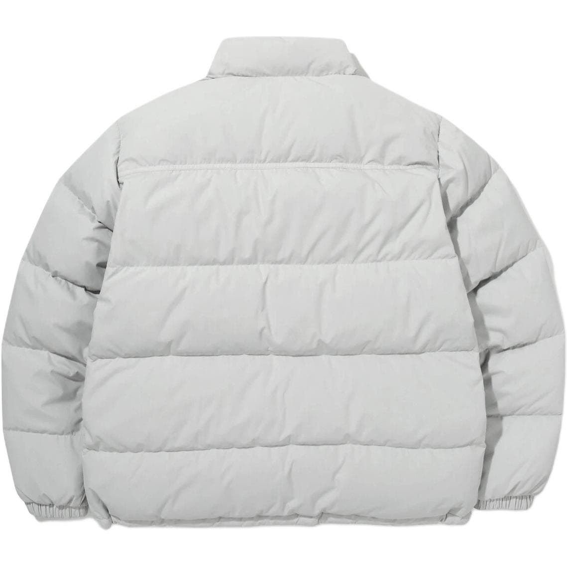 FILA Down Jackets Gray Stand Collar Moderate Straight Fit