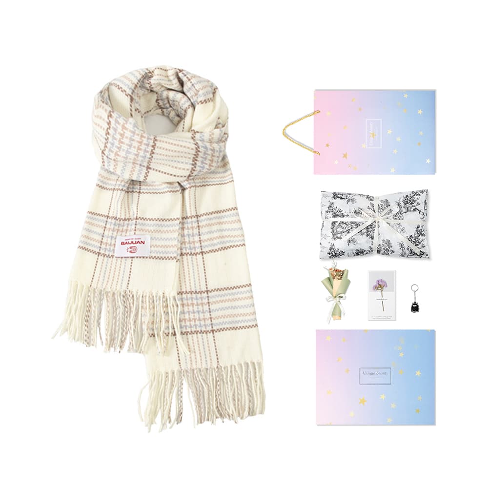 BAIJUAN Acrylic Knit White (Starry Box)