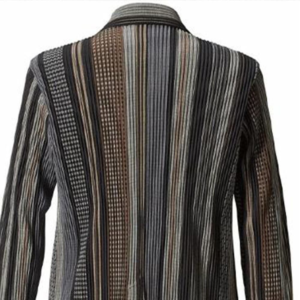 Homme Plissé Issey Miyake Business Suit Coat Brown