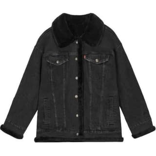 Levis Denim Jacket Black