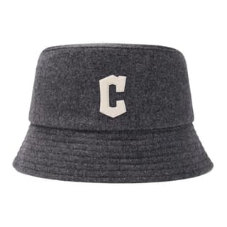 MLB Sheep Wool Bucket Hats Gray