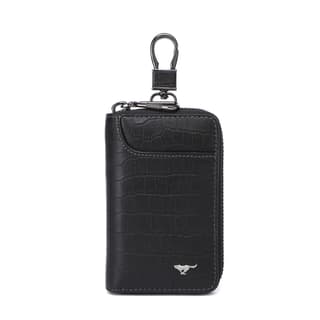 SEPTWOLVES Grain Cow Key Pouch Small Black