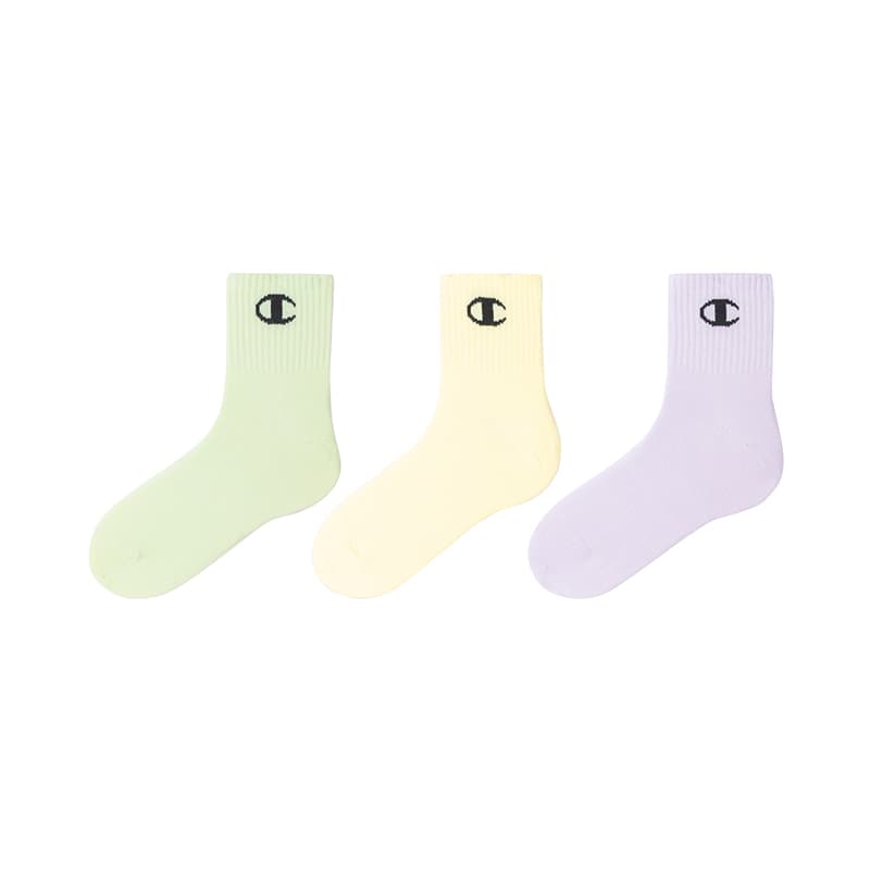 Champion Crew 3 Pack Mixed Color Mixed Color (Crew Socks3 Pack)