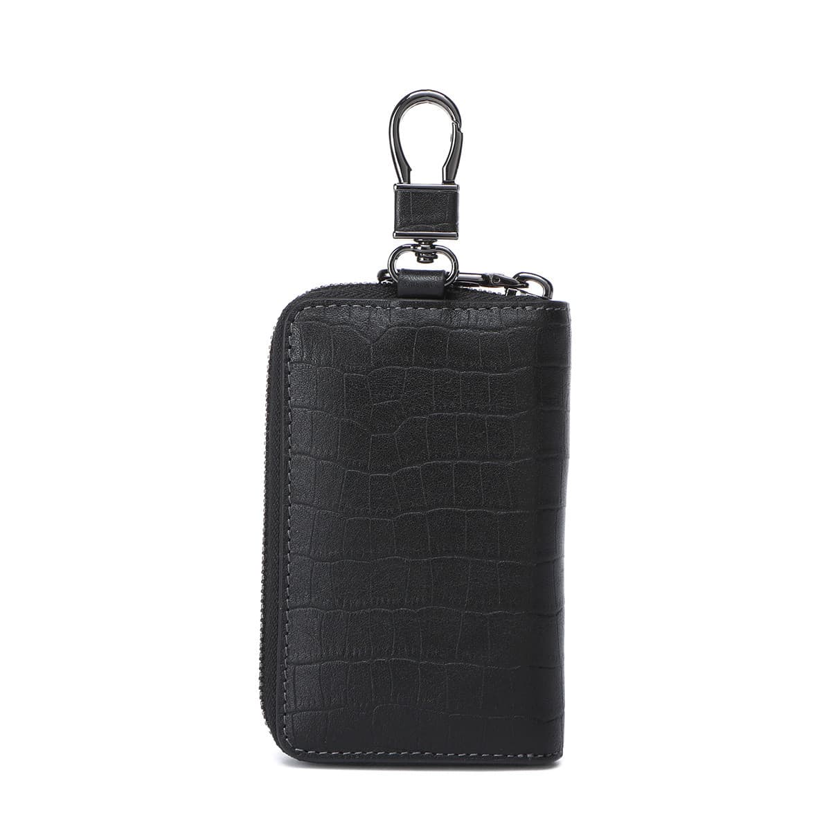 SEPTWOLVES Grain Cow Key Pouch Small Black