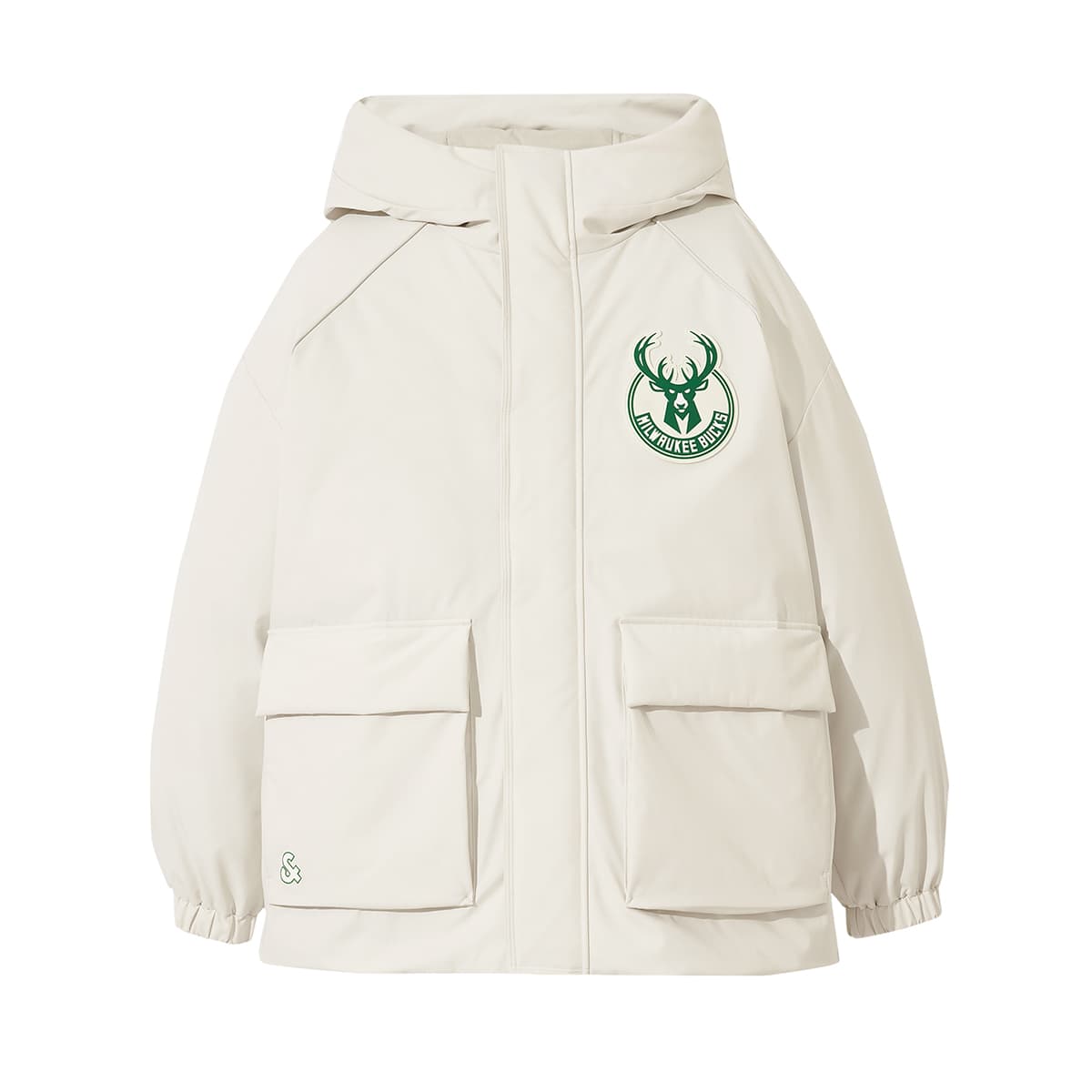 JACK JONES· x NBA Down Jacket Moonlight Gray