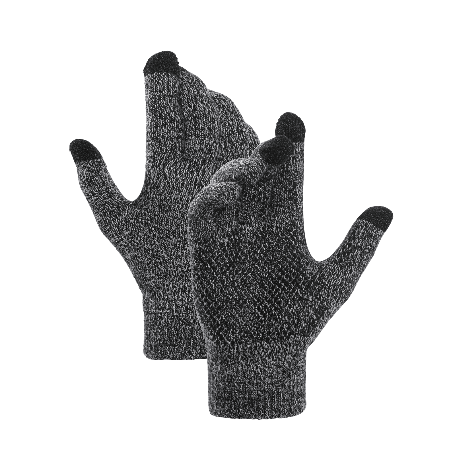 PEAK Polyester Knit Black White