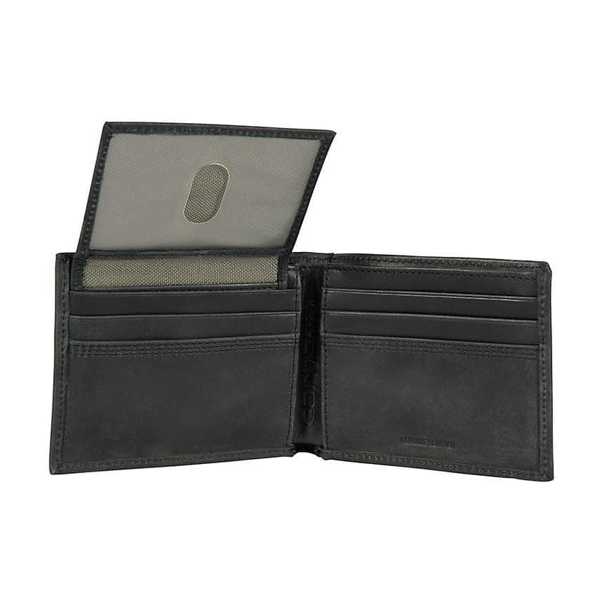 Carhartt Grain Cow Passport Holder Regular Black Gray