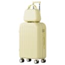 Beige Yellow[Combo Luggage Set]