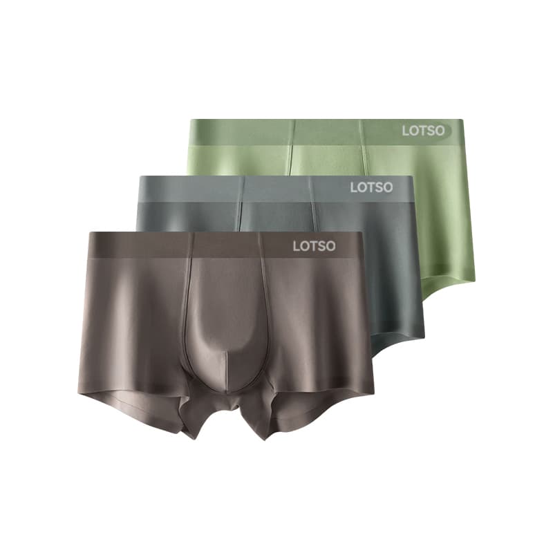 Disney Underpants Shopping Bag 3 Pack 3 Pack (Coffee+Dark Gray+Grass Green)
