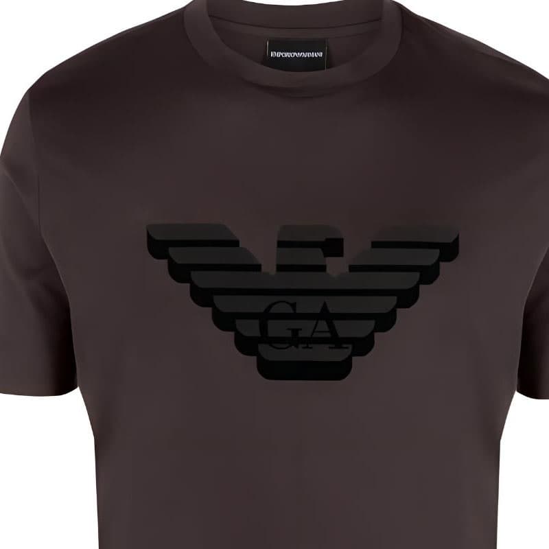 EMPORIO ARMANI T Shirt Brown