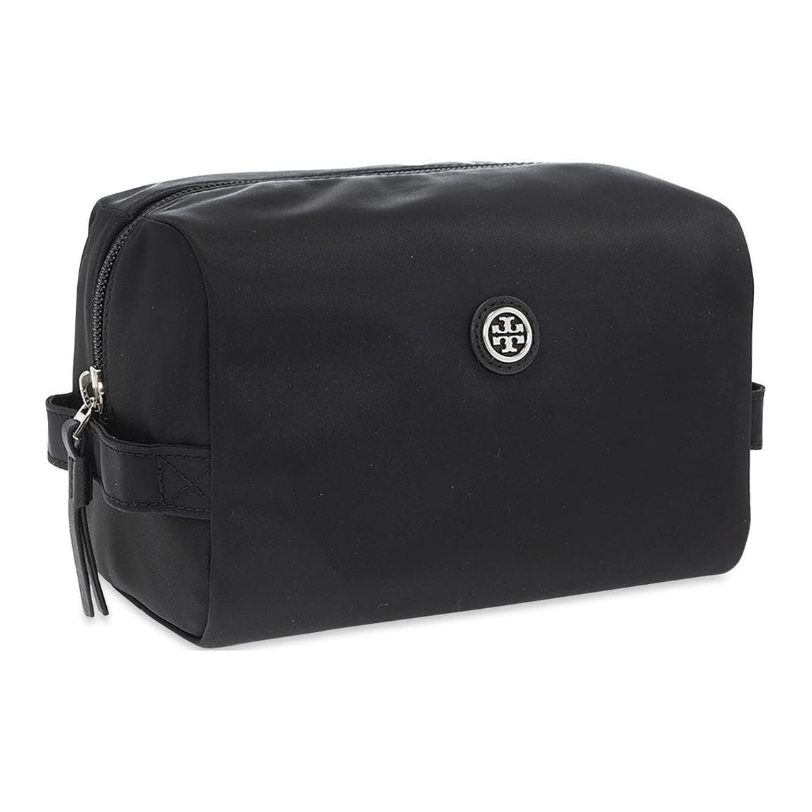 TORY BURCH Polyamide Clutch Toiletry Bag Black