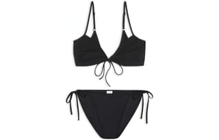 Balenciaga SS23 Two Piece Swimsuit Regular Fit Black