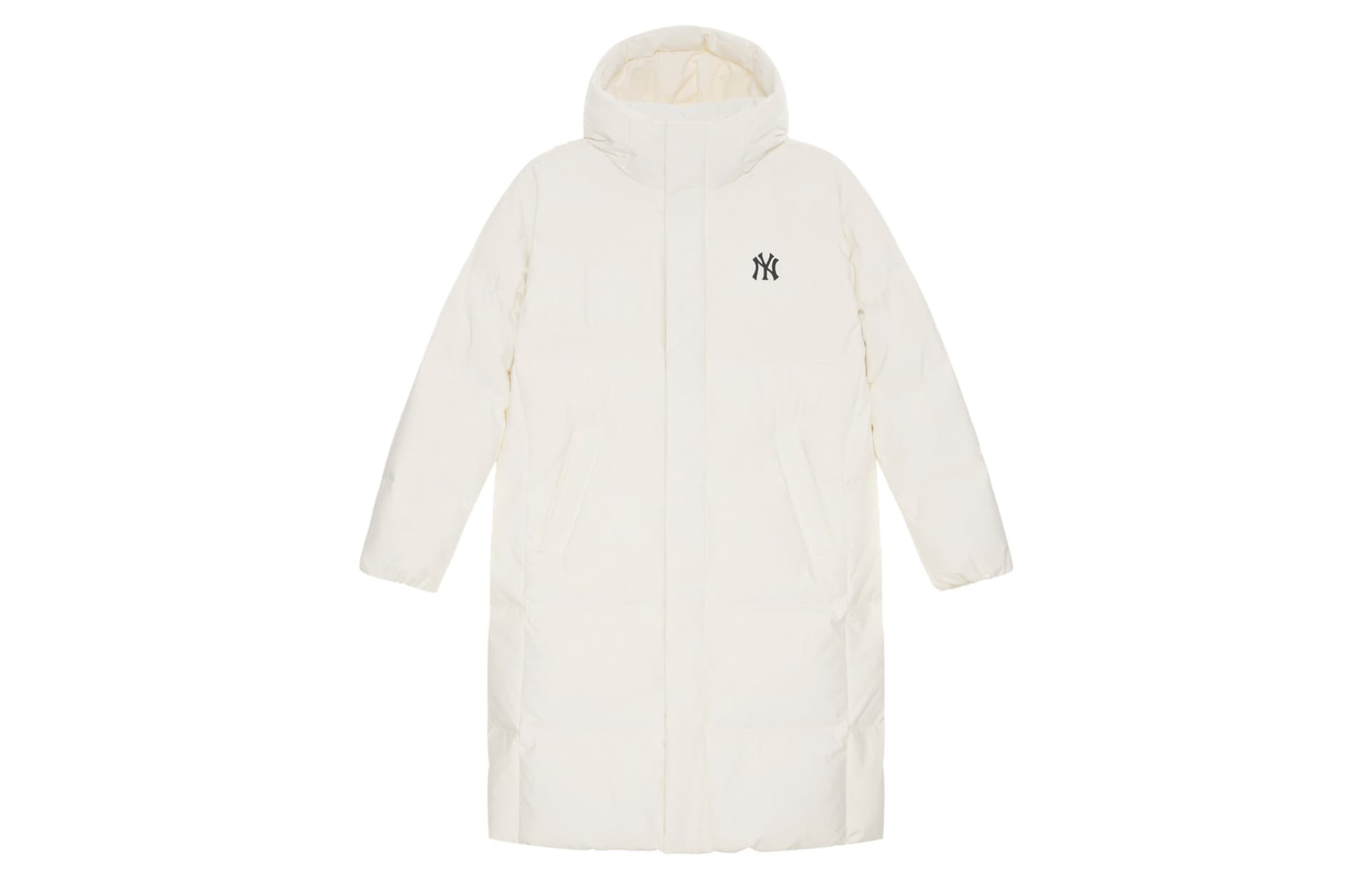 MLB New York Yankees Basic Collection FW24 Down Jacket Ivory