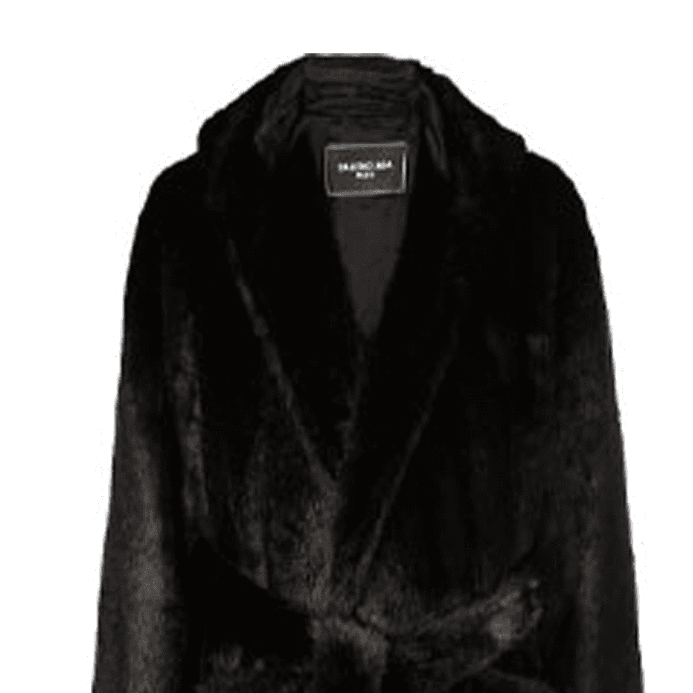 Balenciaga Furs Black Hooded Moderate