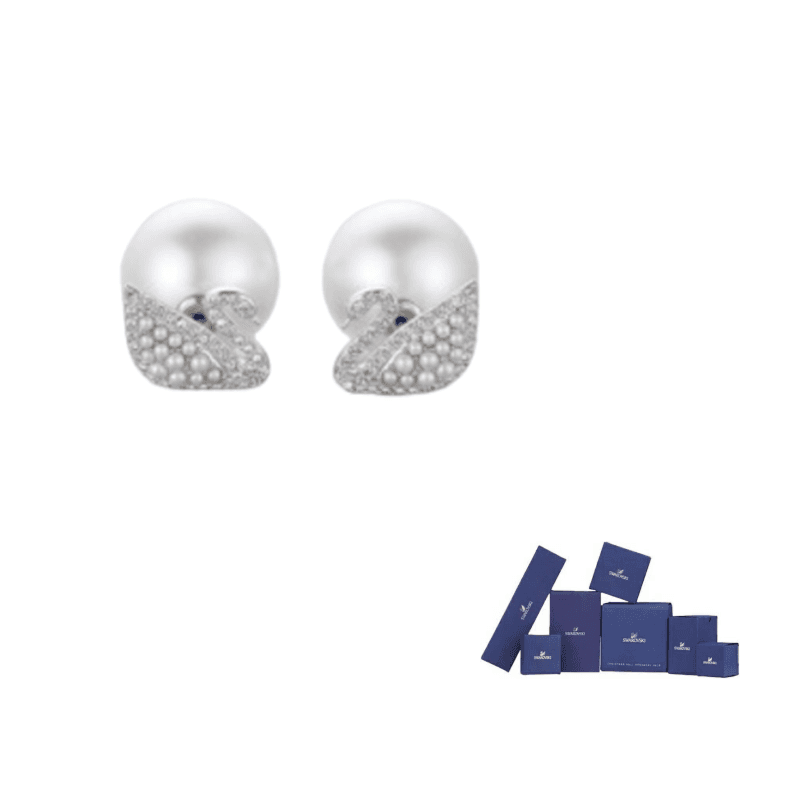 Swarovski ICONIC SWAN Stud Earrings