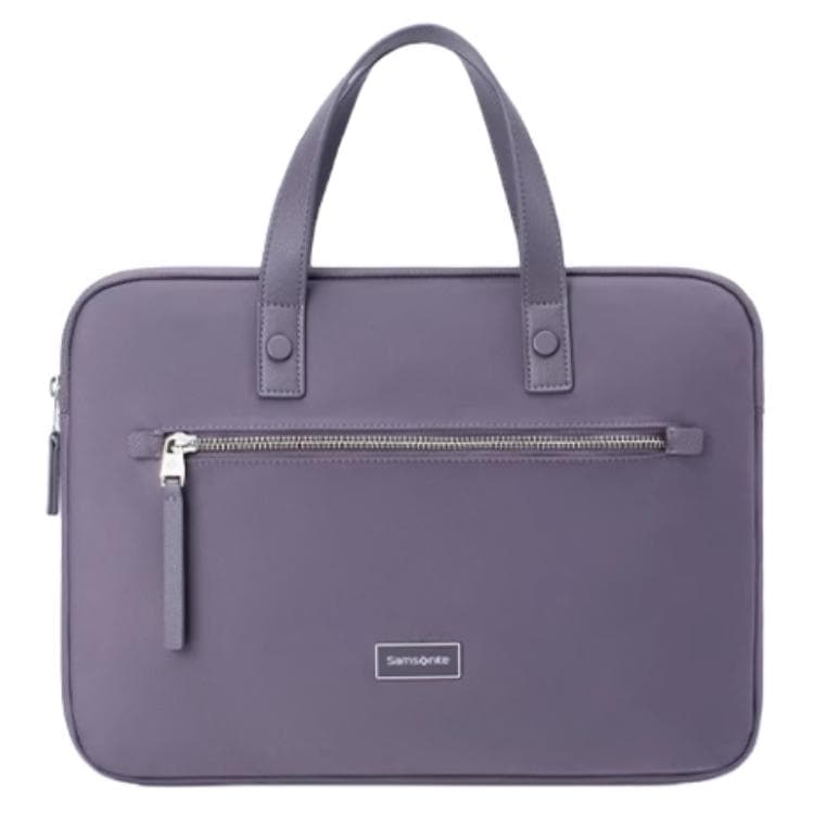 SAMSONITE Fabric Briefcase Medium Purple Basic Set (Bag)