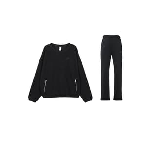 Nike Sweatshirt Set Black