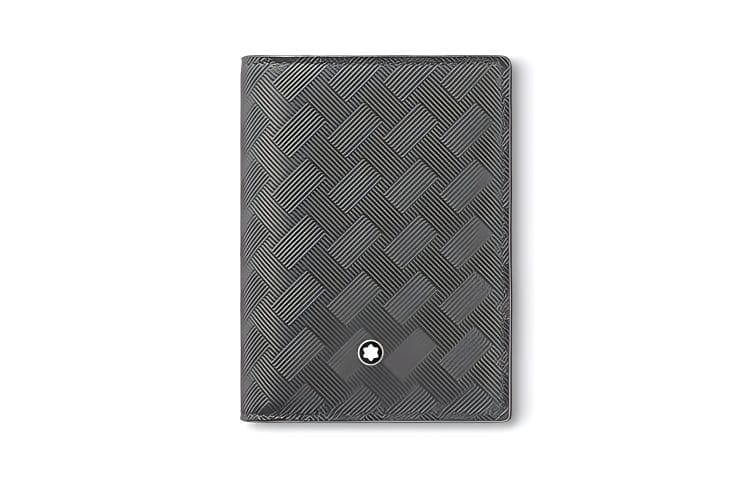 MONTBLANC Cow Card Holder Gray Basic Set (Bag+Dust Bag)