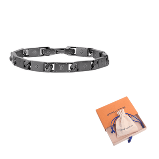 LOUIS VUITTON Monogram Tied Up Bracelet