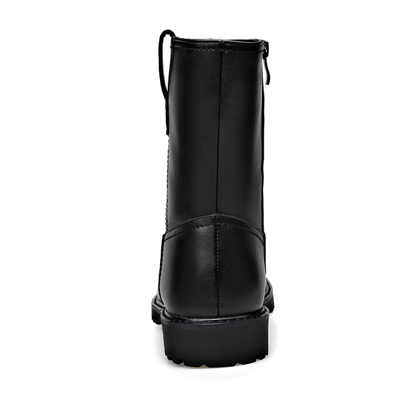 Beidouniao Cow Split Ankle Black